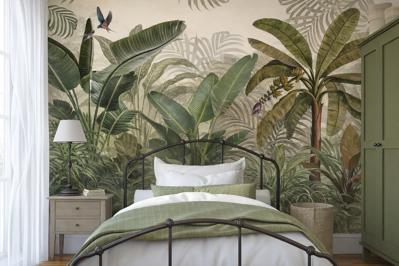 Mural Tropical Garden