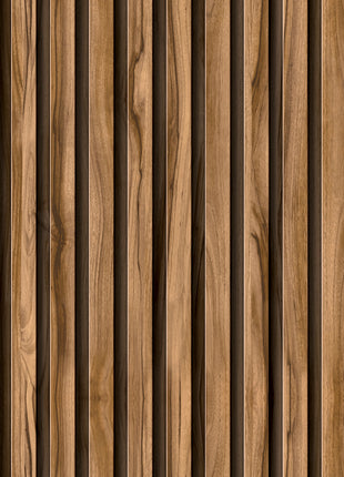 Wooden Slats Natural Wallpaper