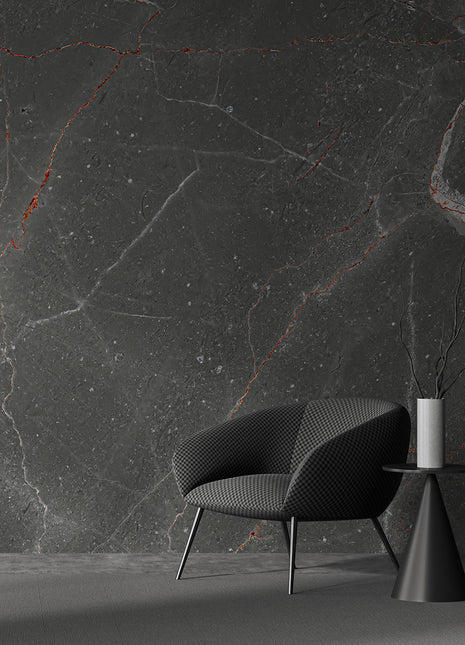 Dark Gray Marble Wallpaper