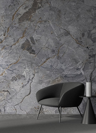 Luxurious Shades Gray Marble Wallpaper