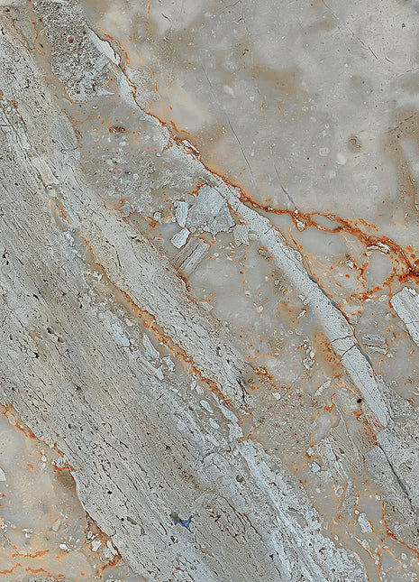 Mineral Impact Marble Wallpaper Dynamic Veining