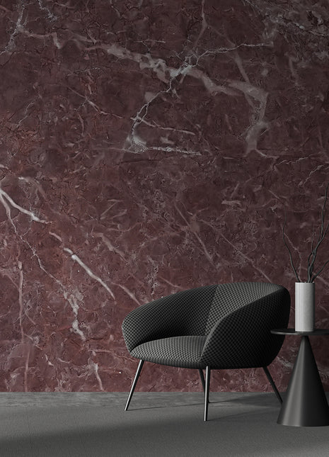 Modern Violet Marble Wallpaper