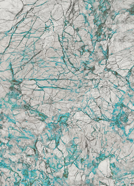 Modern Blue Marble Wallpaper Luxury