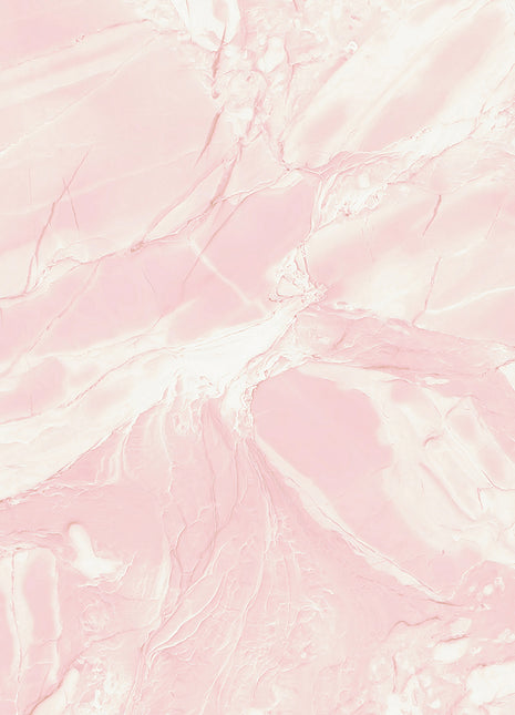 Serenity & Grace in Pink Marble Wallpaper