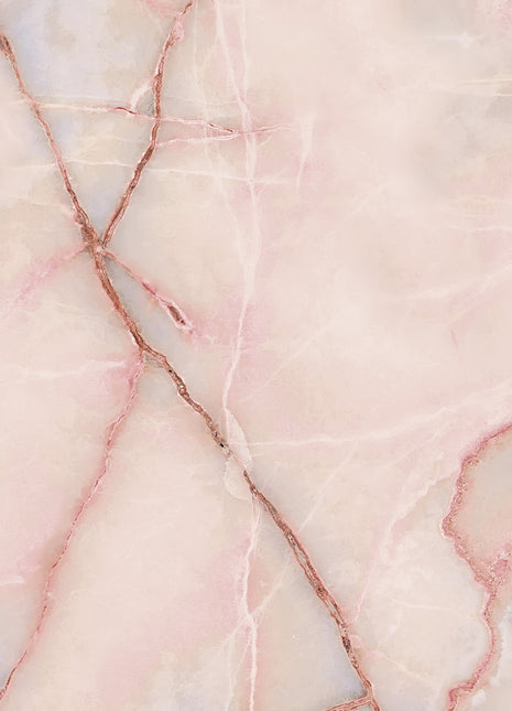 Luxurious Rose Quartz Marble Wallpaper