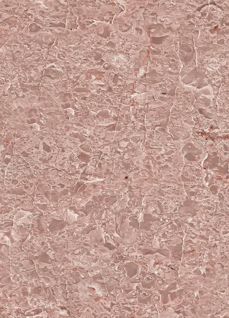 Rich Mocha Marble Pink Elegance Wallpaper