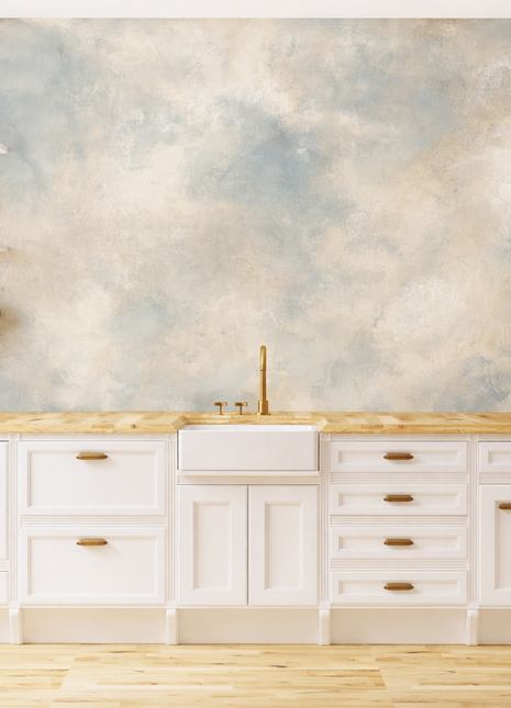 Mural Soft Cloud Wallpaper