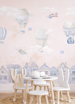 Dreamy Sky Adventure Mural Wallpaper