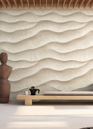 Sand Waves Texture Wallpaper