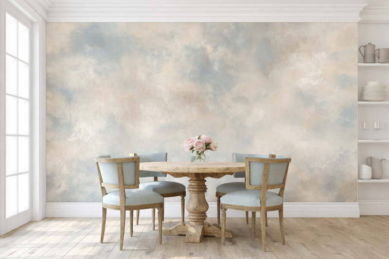 Mural Soft Cloud Wallpaper
