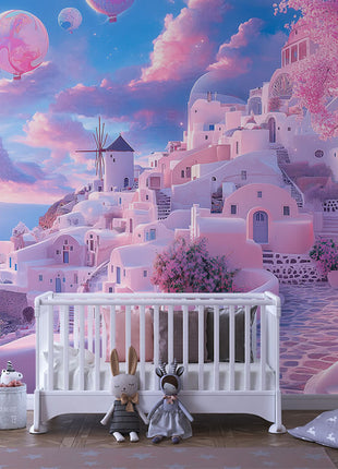 Santorini Dreams – Enchanted Mural