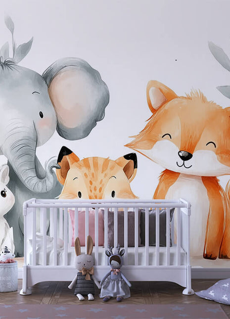 My First Zoo – Adorable Animal Wallpaper