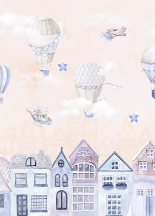 Dreamy Sky Adventure Mural Wallpaper